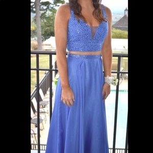 Sherri Hill 2 piece prom dress